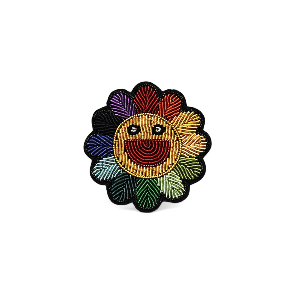 Gülen Çiçek broş - Maze Collection