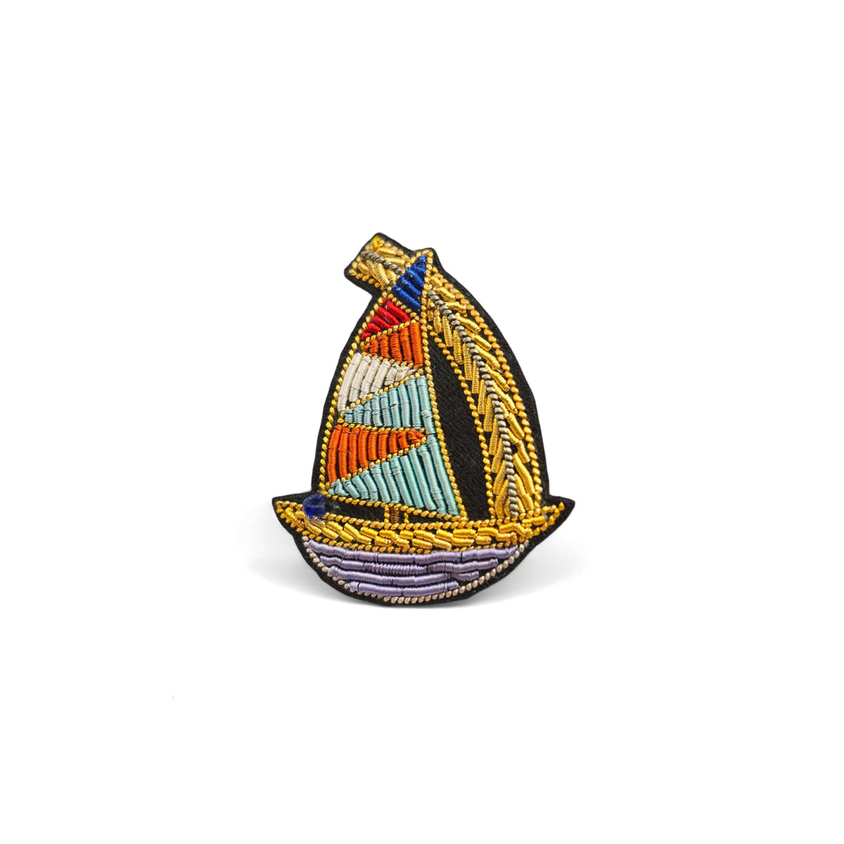 Yelkenli broş - Maze Collection