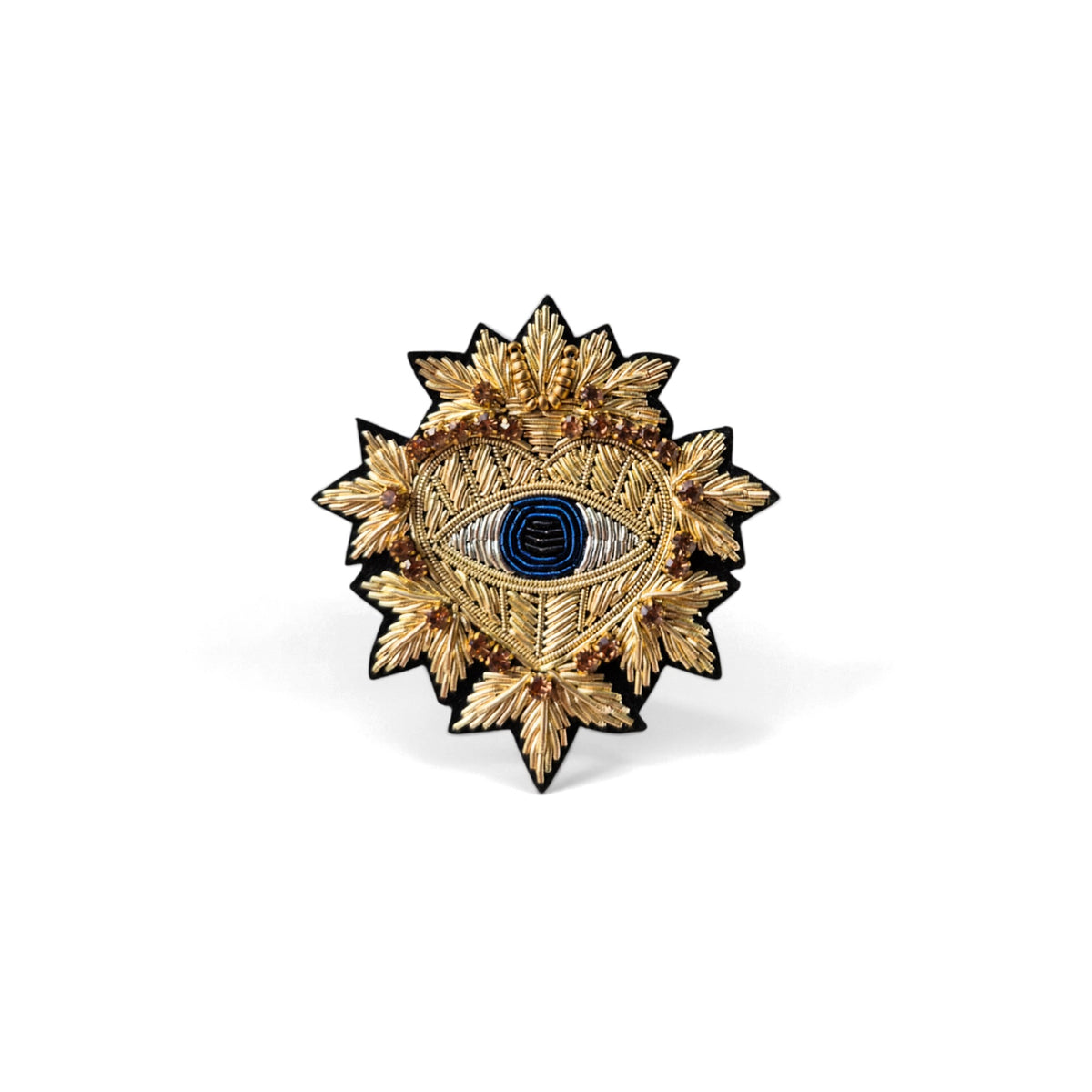 Altın Taç Göz broş - Maze Collection