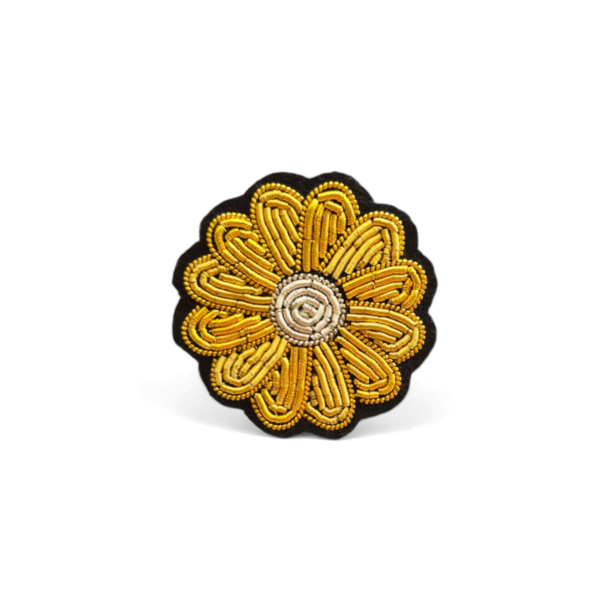 Sarı Papatya broş - Maze Collection