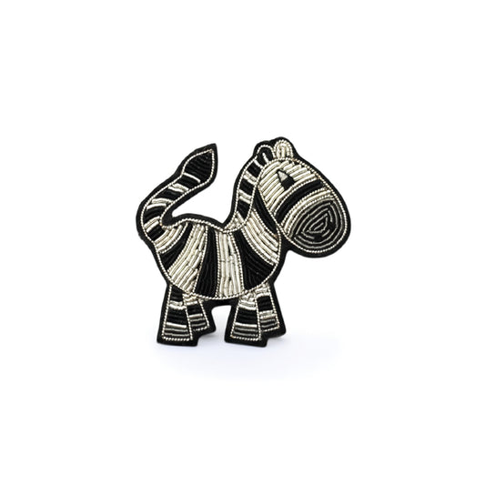 Yavru Zebra broş - Maze Collection