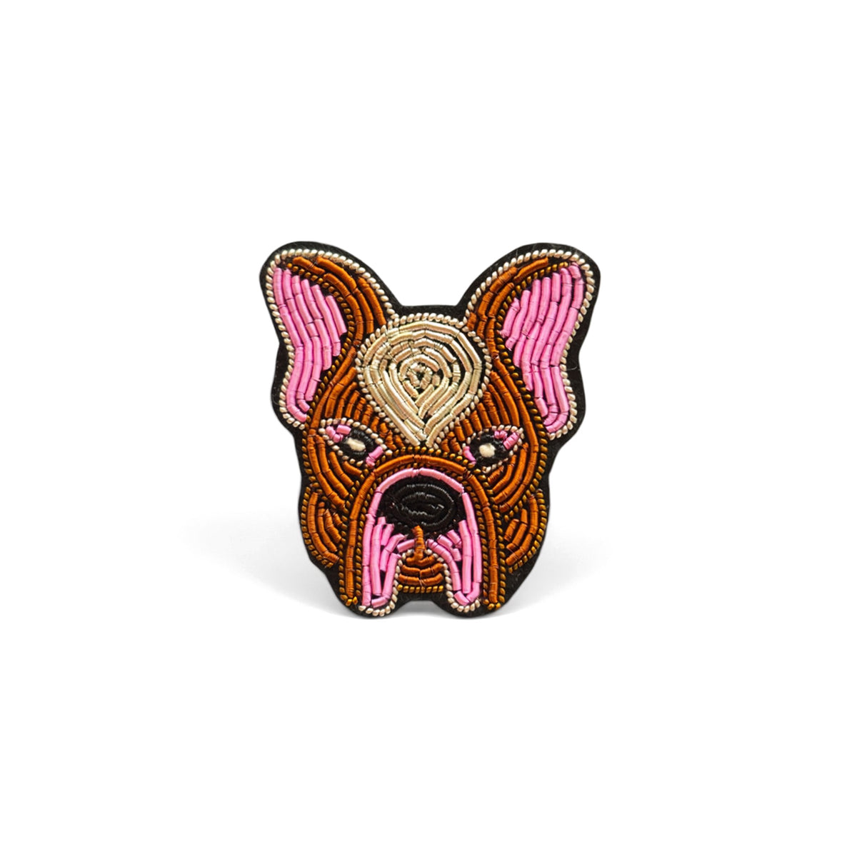 Süslü Köpek broş - Maze Collection